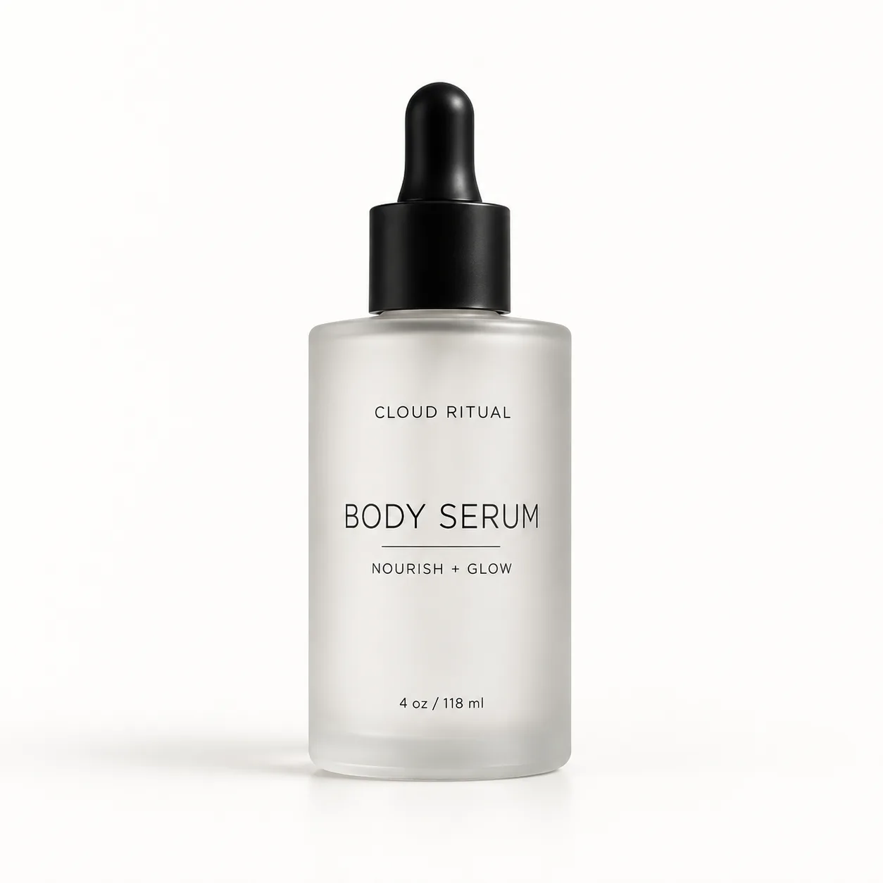 Cloud Ritual Body Serum bottle